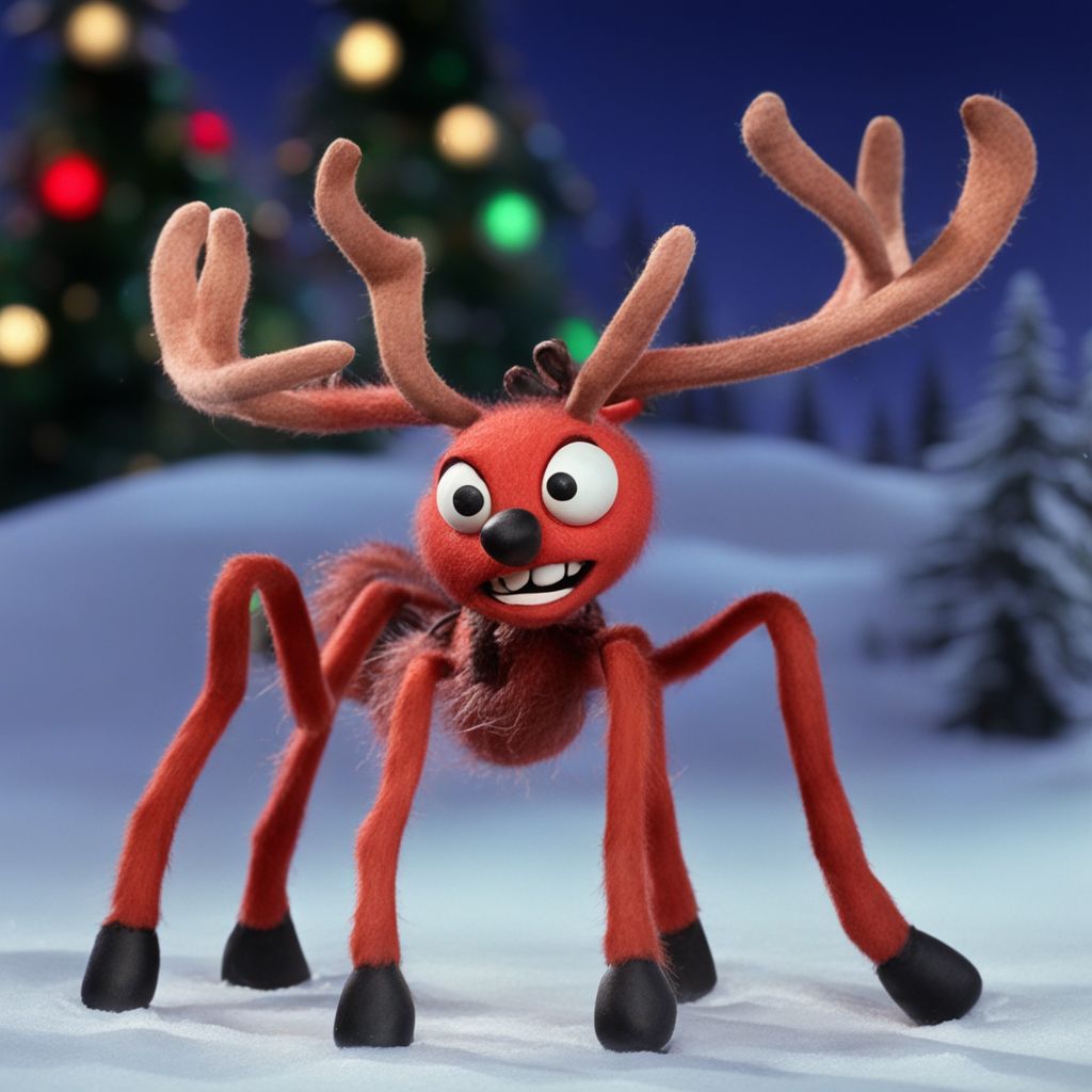 00082-20231127212832-7778-An evil Rudolph spider ClaymationX-before-highres-fix.jpg